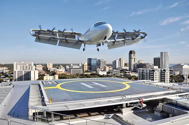 Rooftop Flights Takeoff and Landing in Urban Cities
