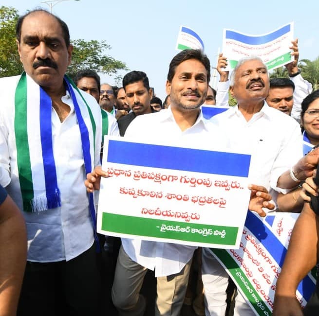YSRCP Protests During AP Assembly Budget Session