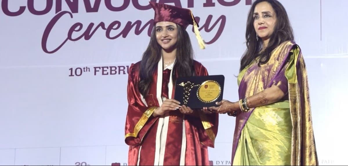 Actor Sreeleela Graduates as Doctor, Balances Cinema and Medicine!
