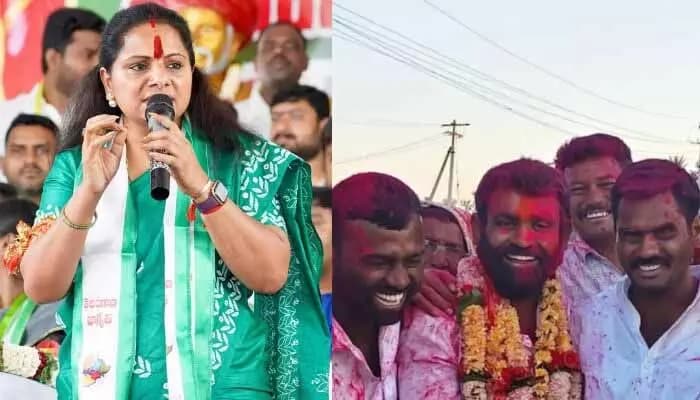 Telangana Jagruthi Registers Massive Victory in Local Elections