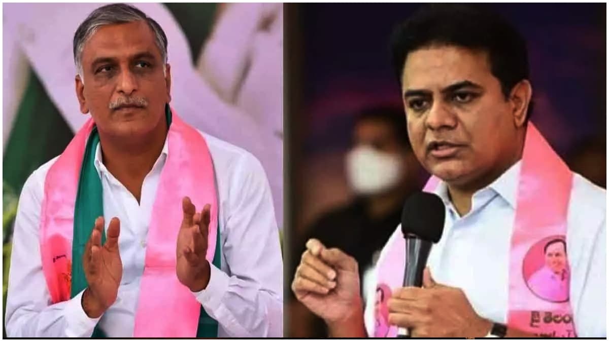 Hyderabad: K. T. Rama Rao and T. Harish Rao are monitoring the municipal election results
