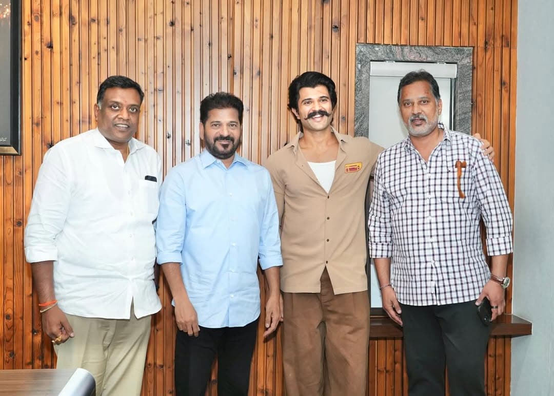 Actor Vijay Deverakonda invited Chief Minister Revanth Reddy to attend the wedding