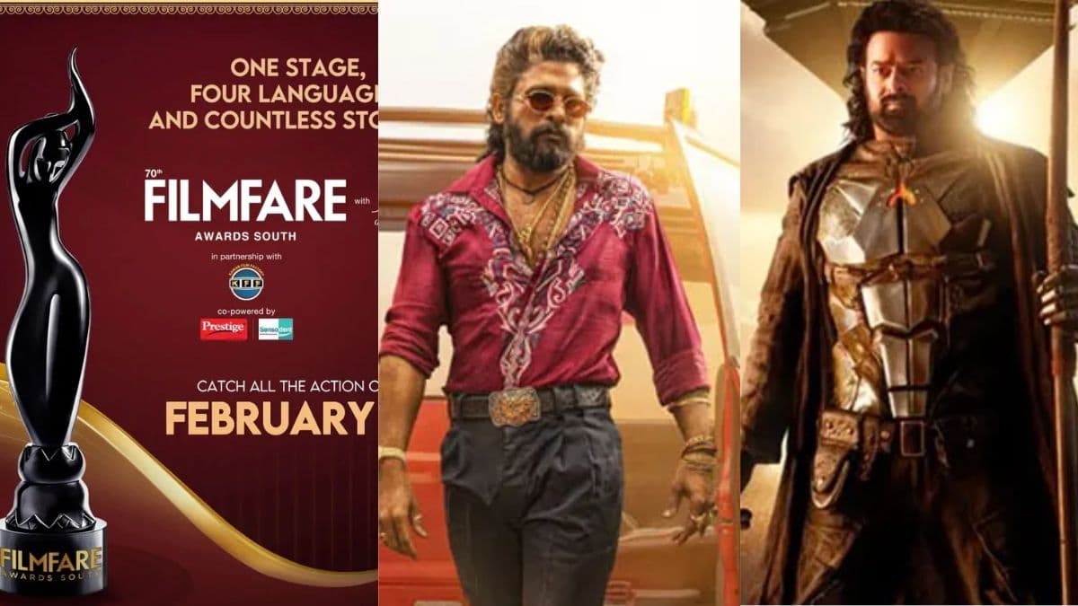 Prestigious Filmfare Awards..most in Telugu for this movie