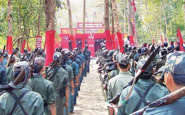 Surrender of 16 Maoists including Dev Ji before Telangana SIB