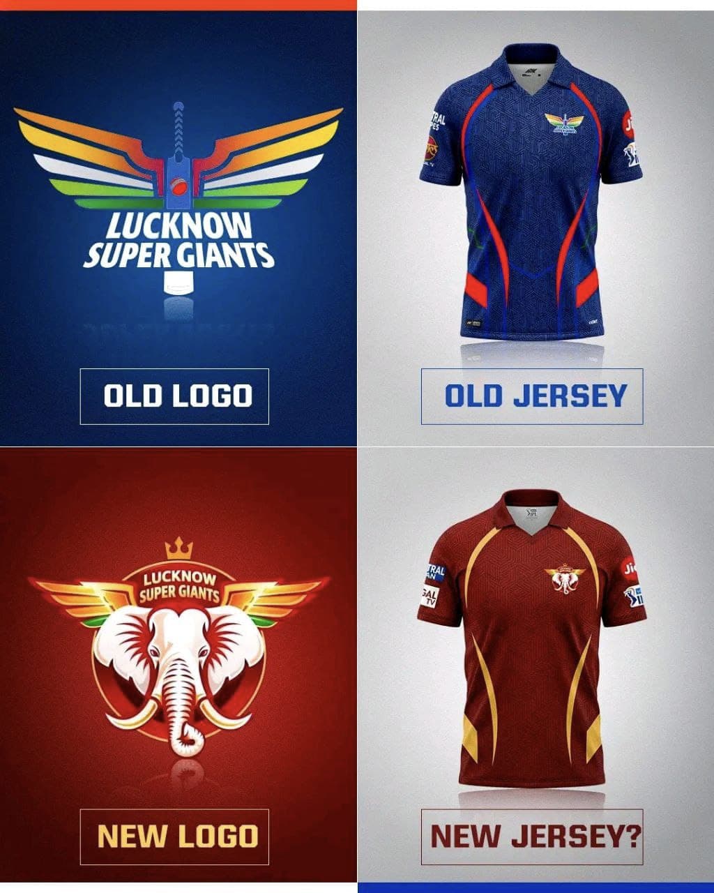 IPL 2026: Lucknow Super Giants Introduce New Logo..