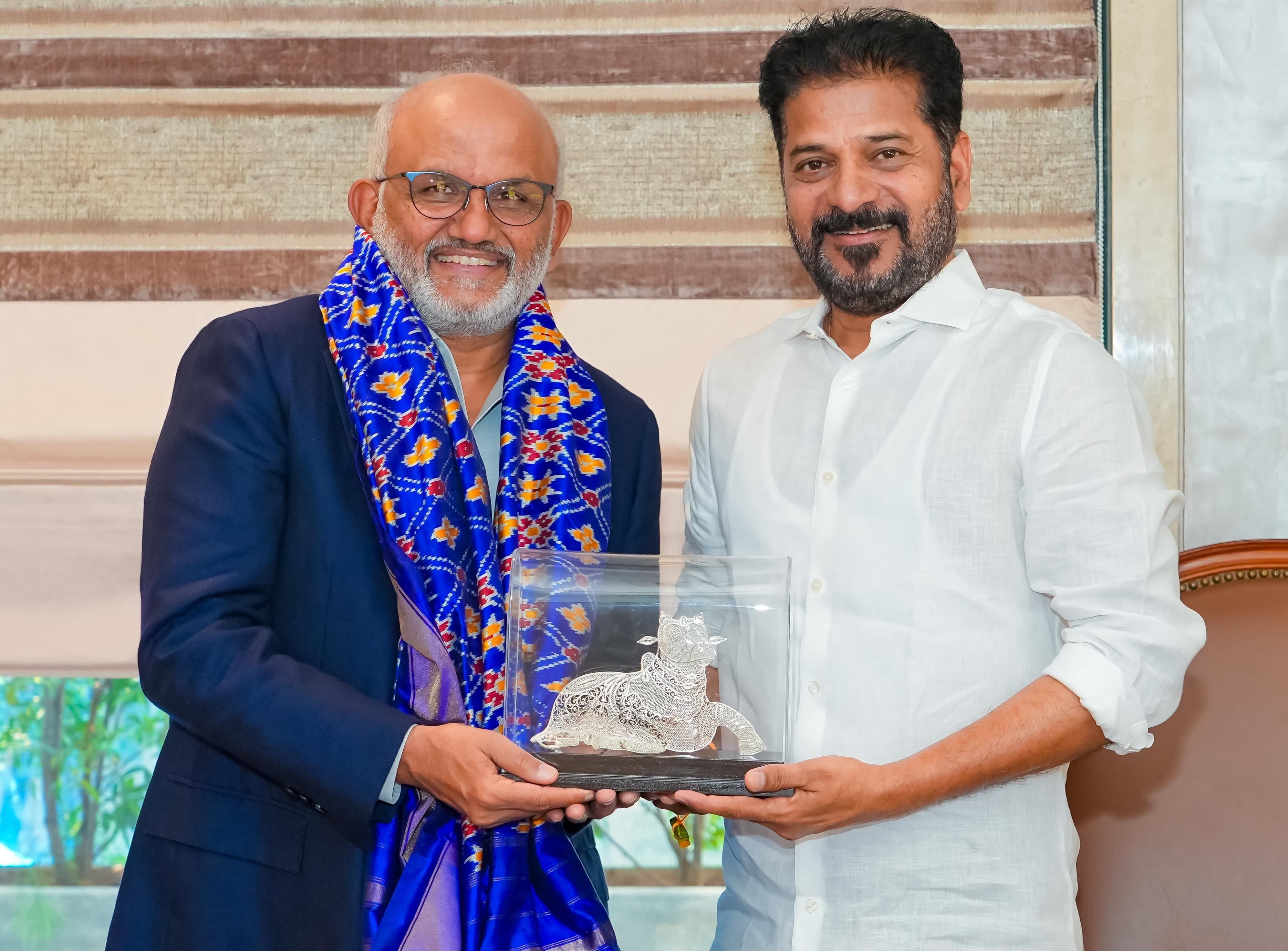 Adobe CEO Meets CM Revanth Reddy