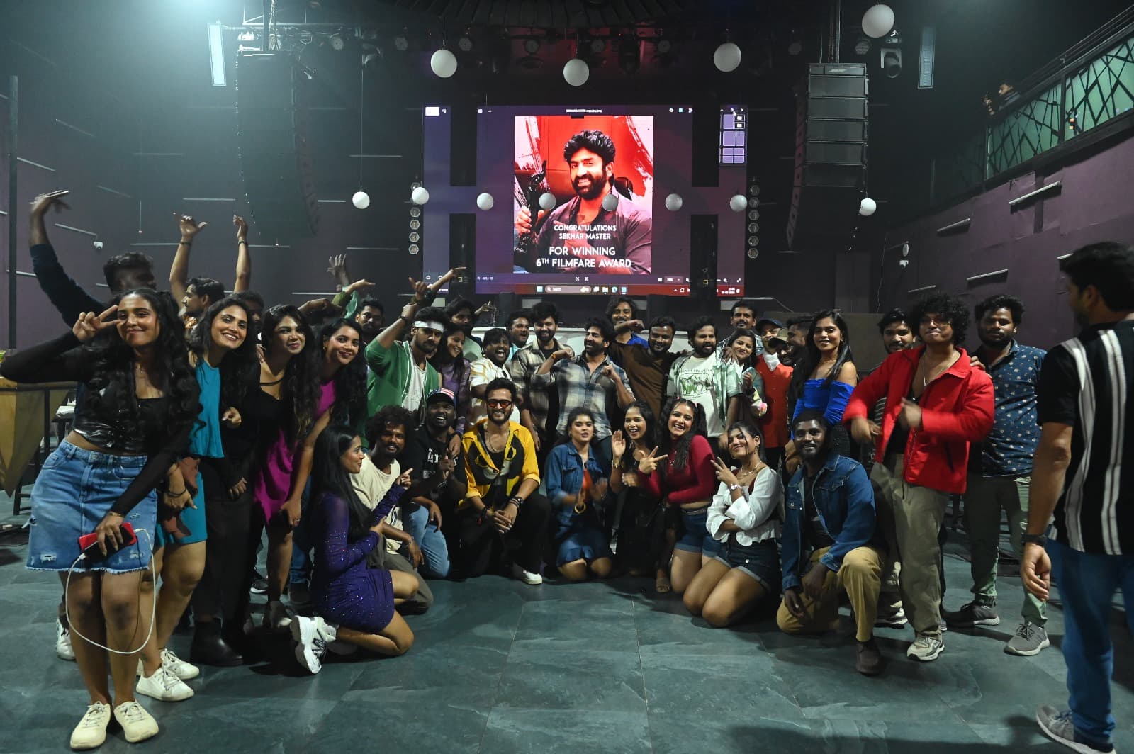 'BOMMA HIT' Team Felicitates Filmfare-Winning Choreographer Shekhar Master