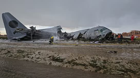 Plane crash in Bolivia...15 dead
