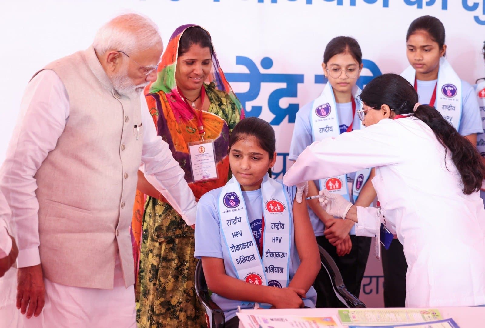 Prime Minister Modi Launches the HPV Vaccination Program!