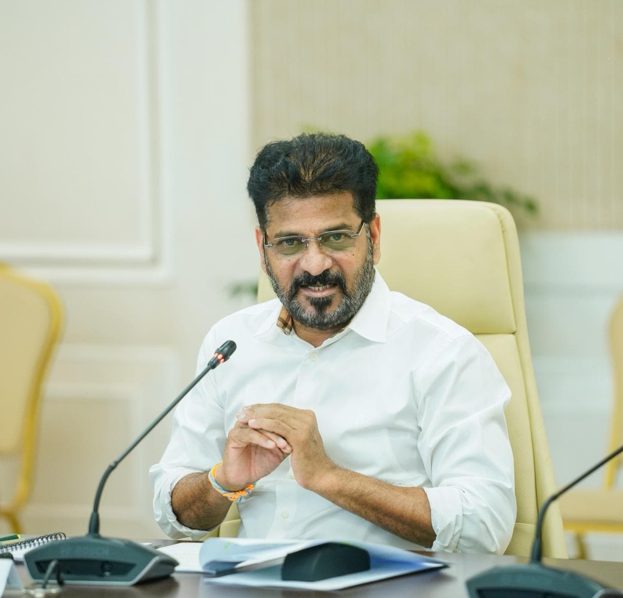 Sharada Peetham Land Allotment to Continue, Orders CM Revanth Reddy