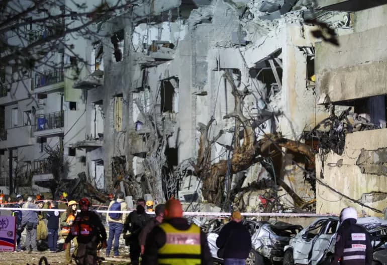 Early morning attacks ... actions targeting Khamenei's compound