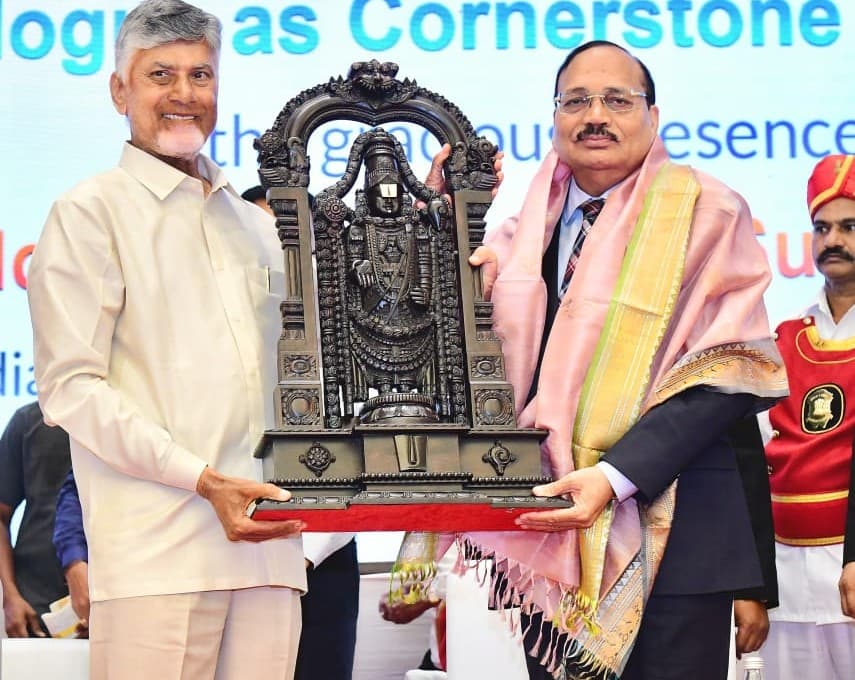 Set up a National Judicial Academy in Amaravati, CM Chandrababu urges the Chief Justice of India.