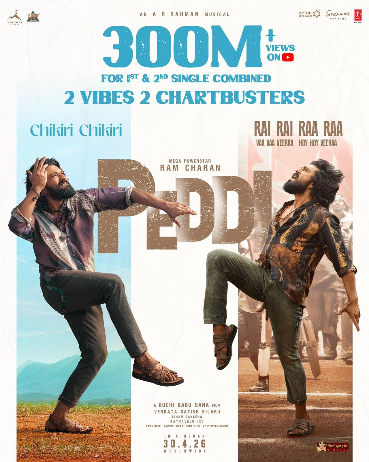Peddi’s Blockbuster Album Adds To The Hype
