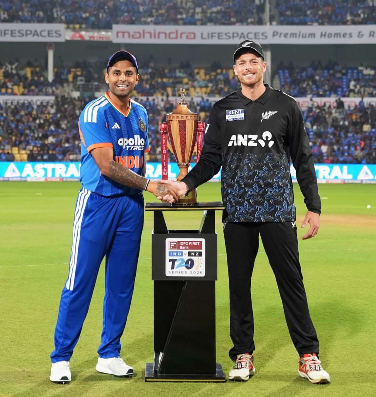 T20 World Cup Final Day.. India vs New Zealand Cup Battle