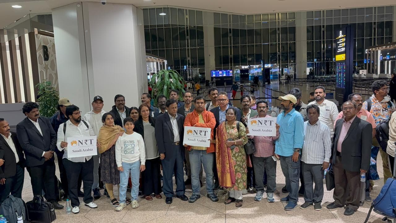 Safe Evacuation of Telugu Citizens from Saudi Arabia