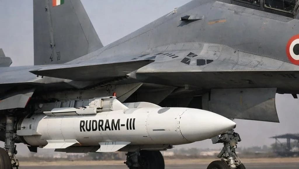 DRDO Confirms RudraM-III Missile Integration on Su-30MKI After Successful Captive Flight Trials