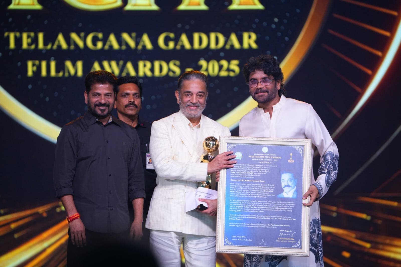 Actor Kamal Haasan Expresses Gratitude to Telangana Government