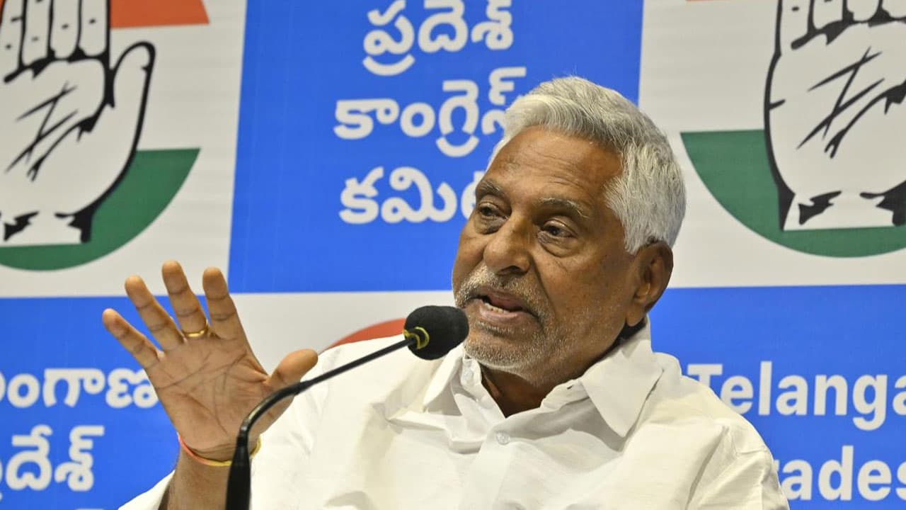 Indian National Congress Leader T. Jeevan Reddy Resigns from Party