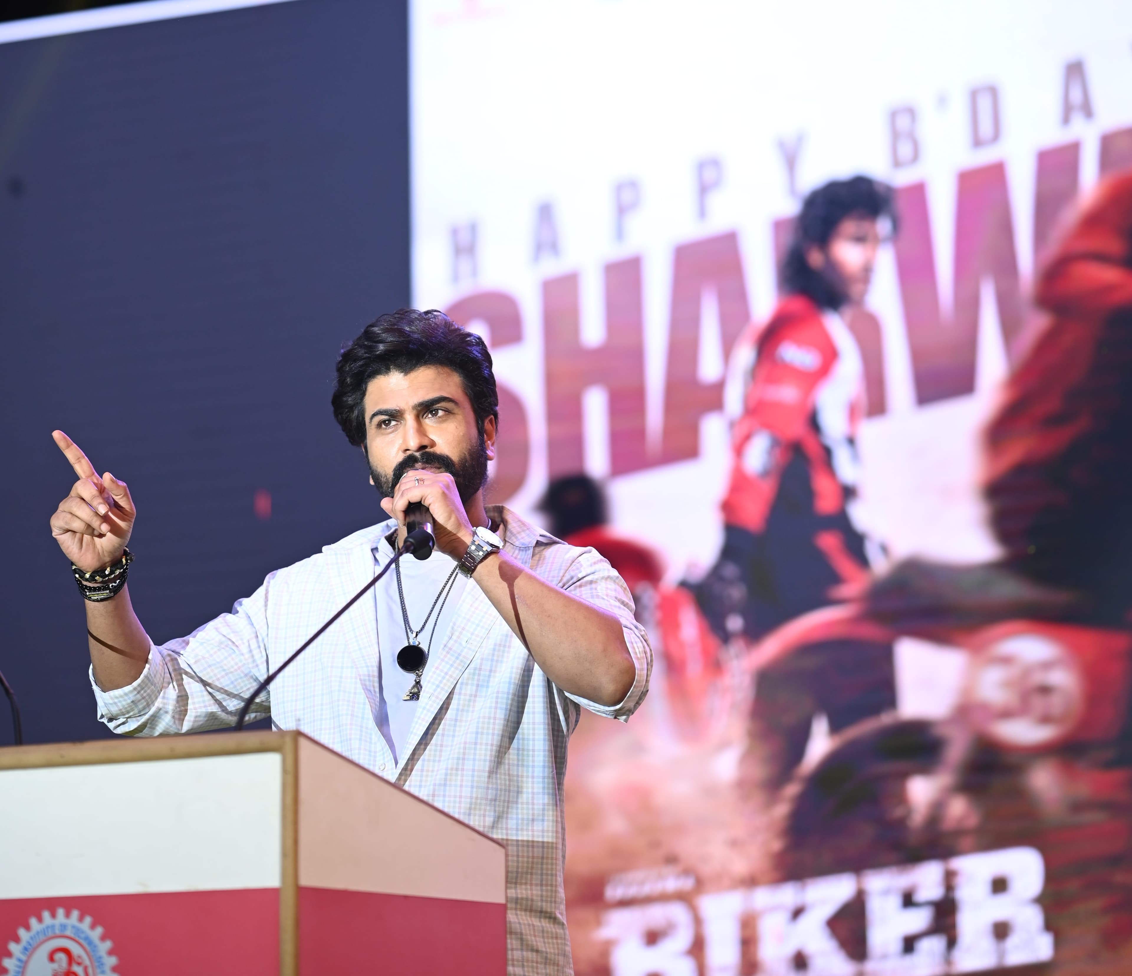 ‘Biker’ Movie Students Should Watch with Fathers - Sharwanand