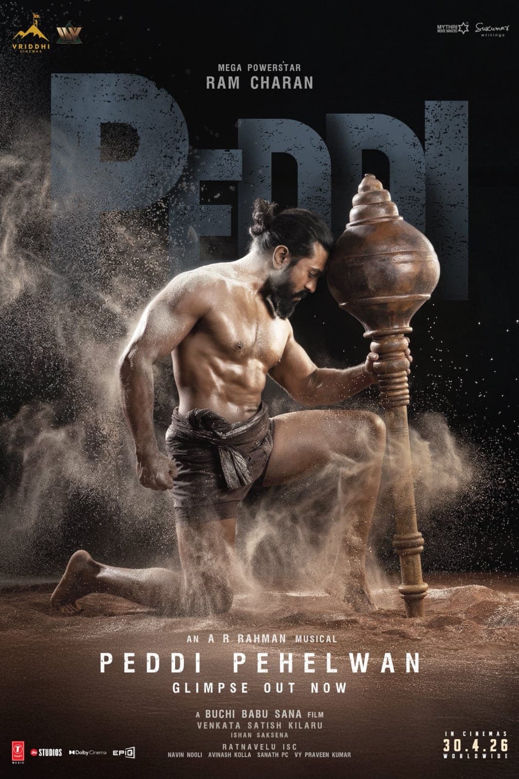 Ram Charan’s Birthday: ‘Peddi’ Glimpse Released