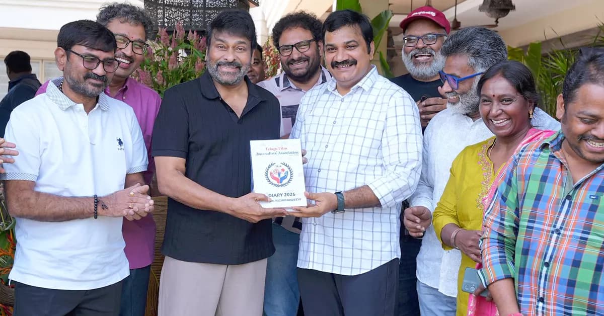 Chiranjeevi Unveils TFJA Diary and Insurance Initiatives