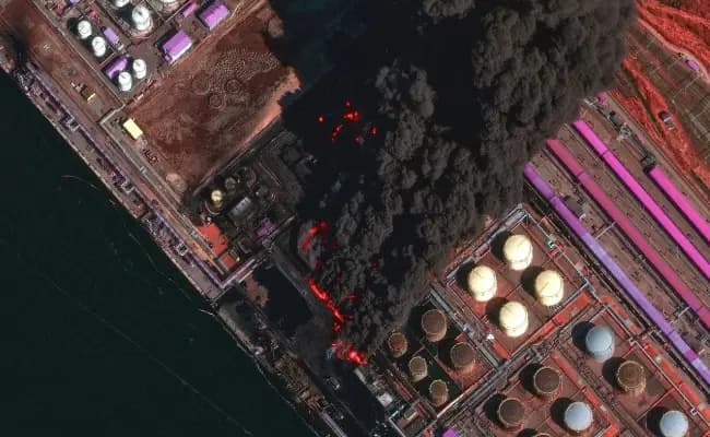 Ukraine Attacks Russian Oil Port