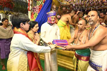 Grand Sita Rama Kalyanam Held at Ontimitta... Devotees Gather in Large Numbers