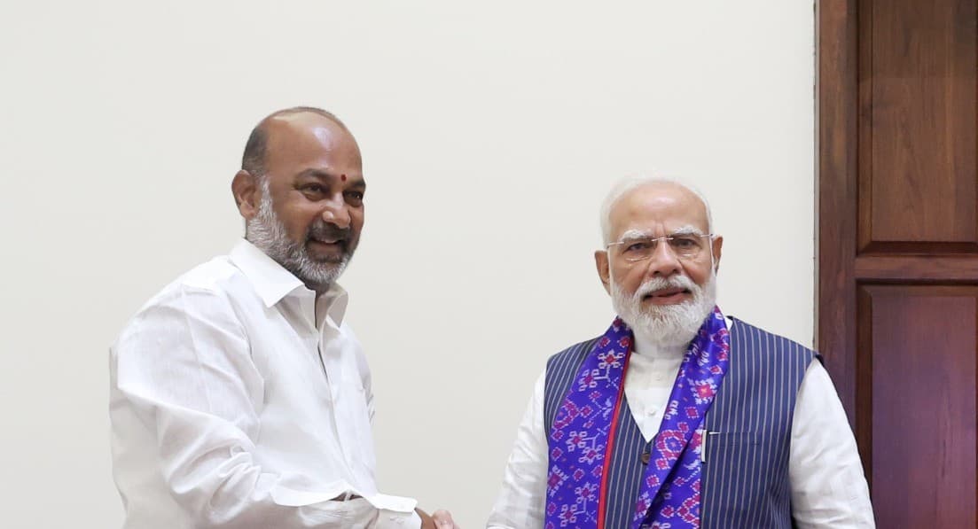 Bandi Sanjay Meets Prime Minister