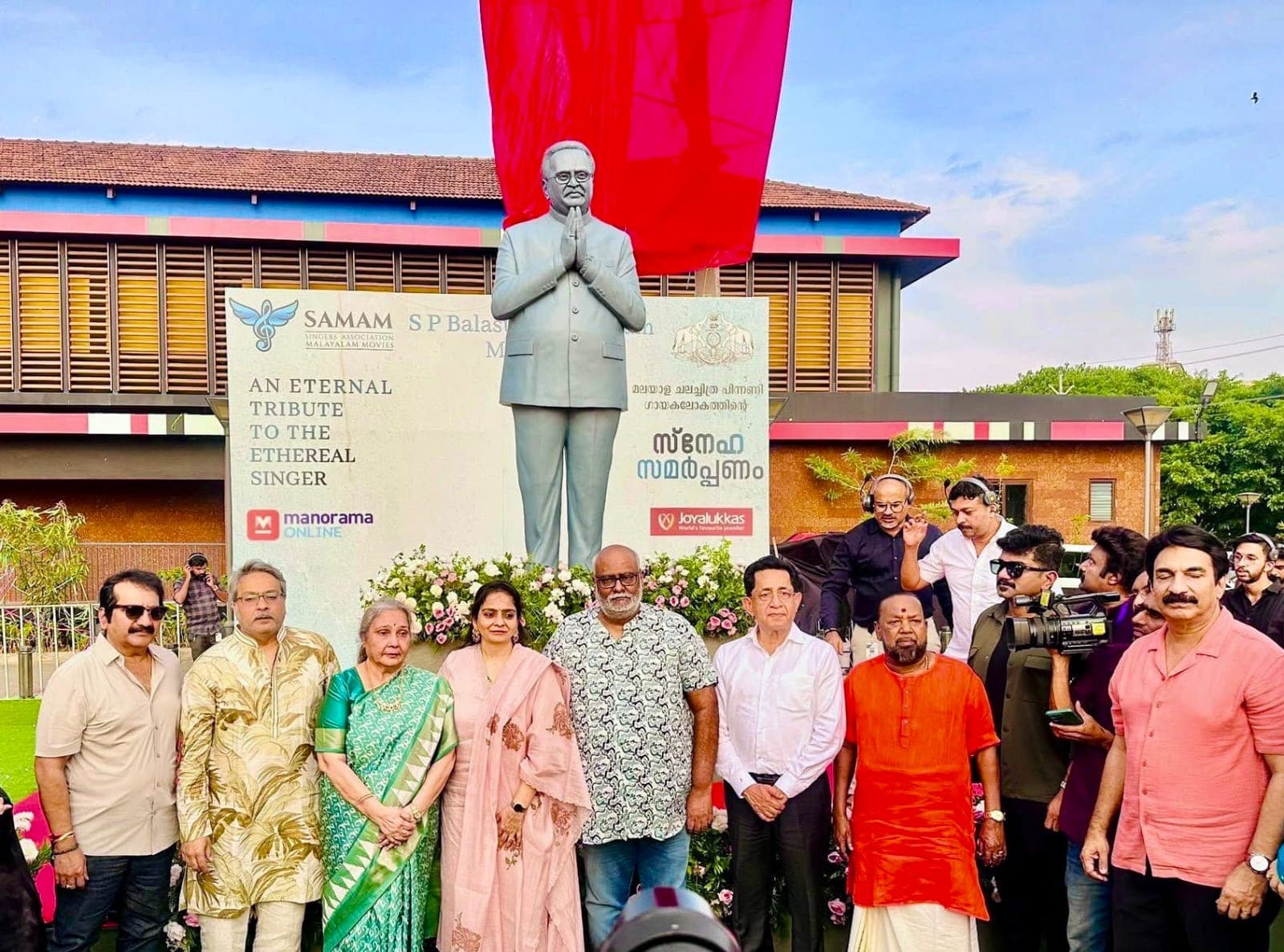 SP Balasubrahmanyam Statue Unveiling in Kerala