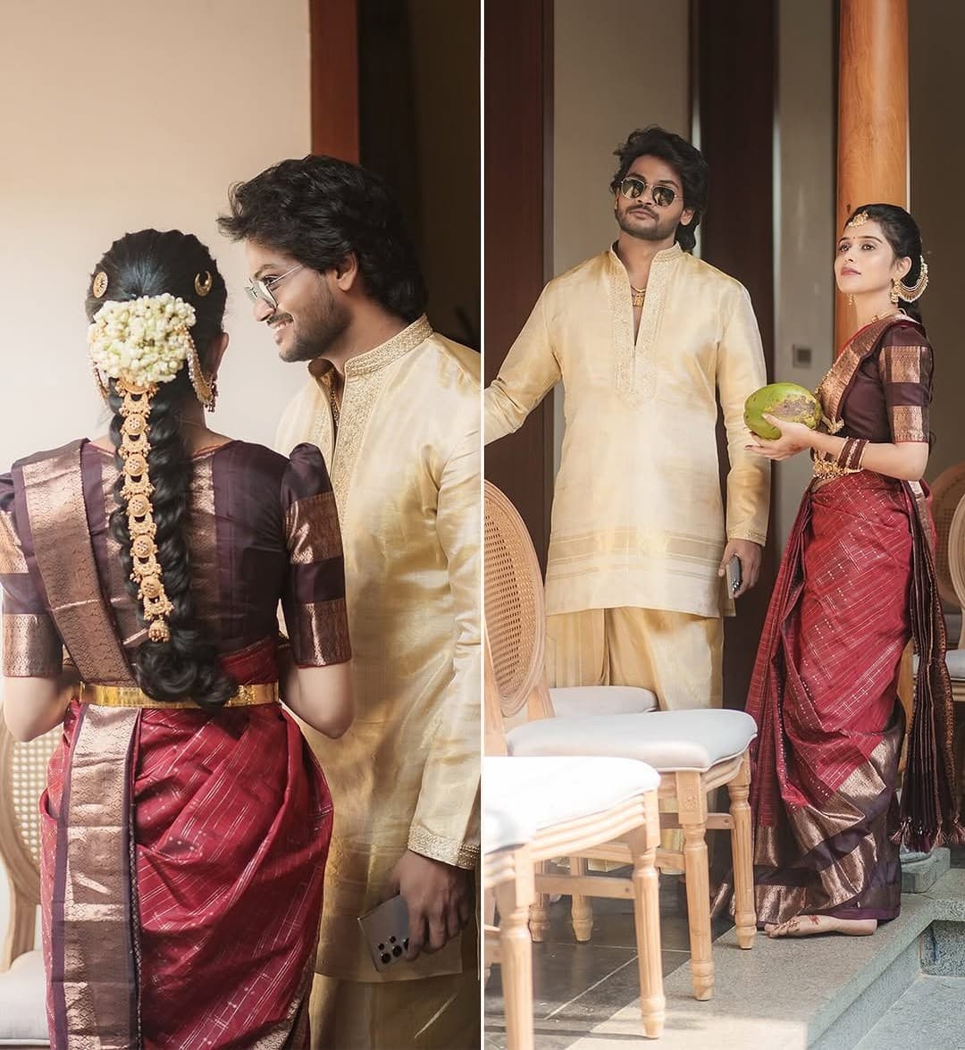 Shannu and Vaishnavi Tie the Knot in a Secret Wedding
