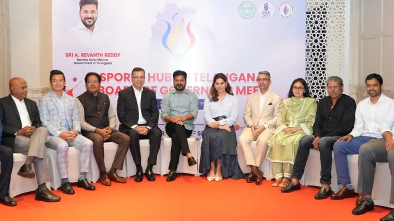 Hyderabad Aims for World-Class Sports Hub - CM Revanth Reddy