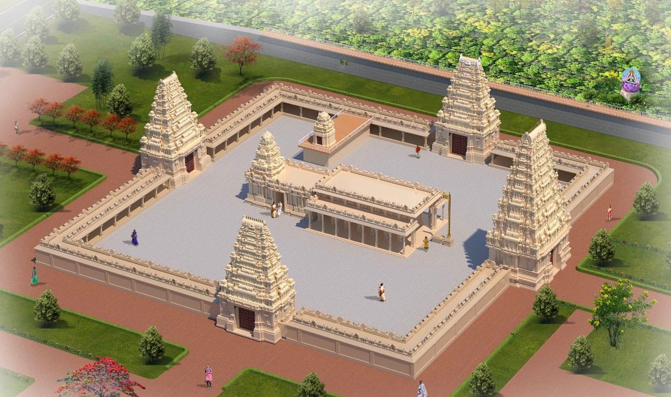 Reconstruction of Basara Gnana Saraswati Temple