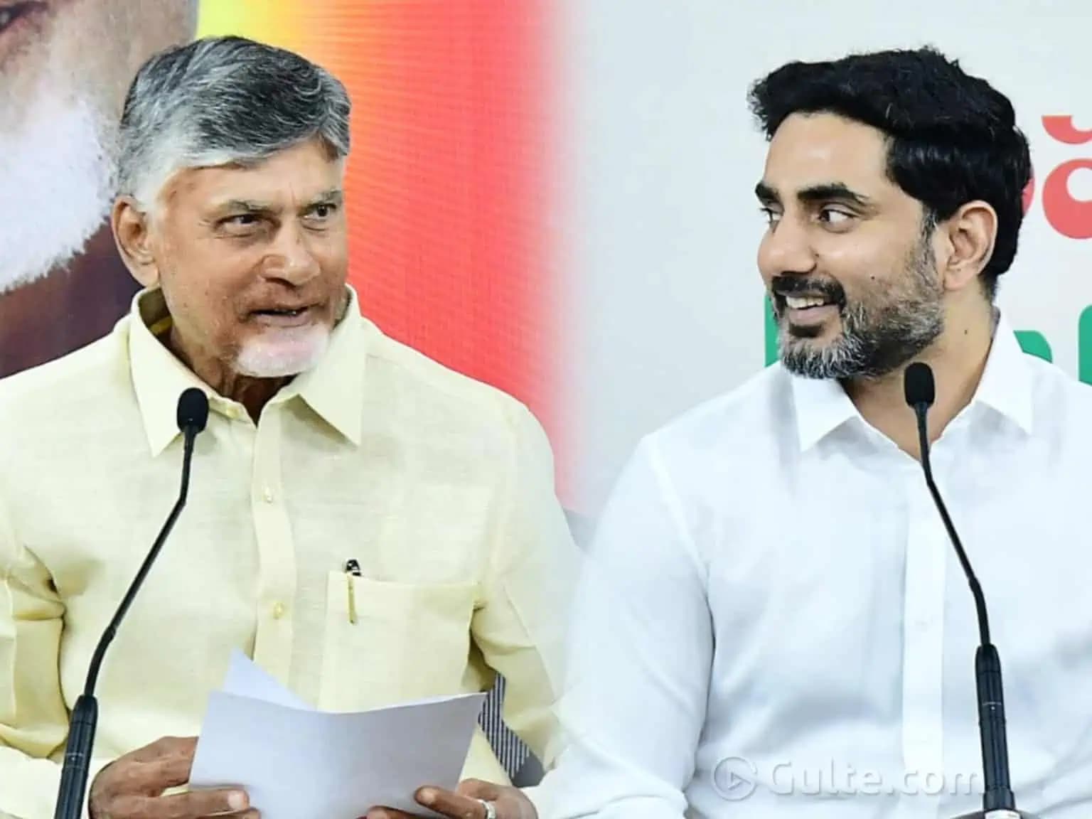 CM Chandrababu and Lokesh Thank President and Centre