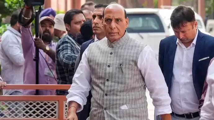 Defense Minister Rajnath Singh Issues a Strong Warning