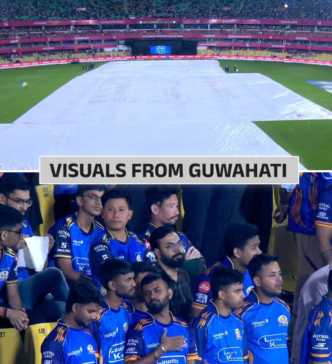 Mumbai vs Rajasthan: Rain Disrupts Match