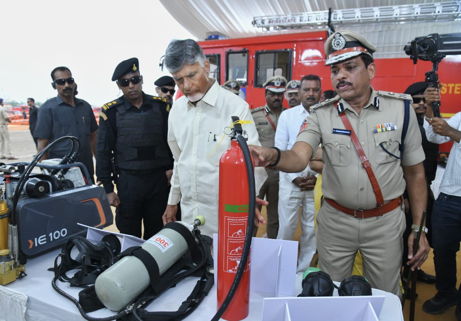 AP fire services to be a model for other states: CM Chandrababu