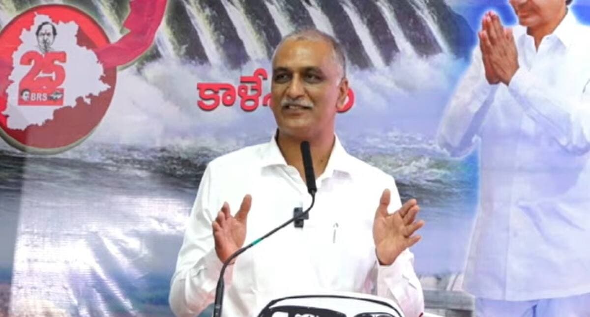 Harish Rao fires at government over handling of Kaleshwaram and Devadula projects