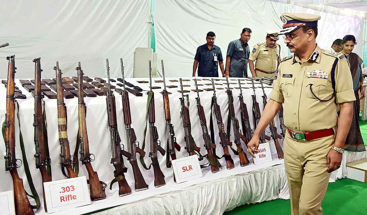 Maoists surrender in Telangana