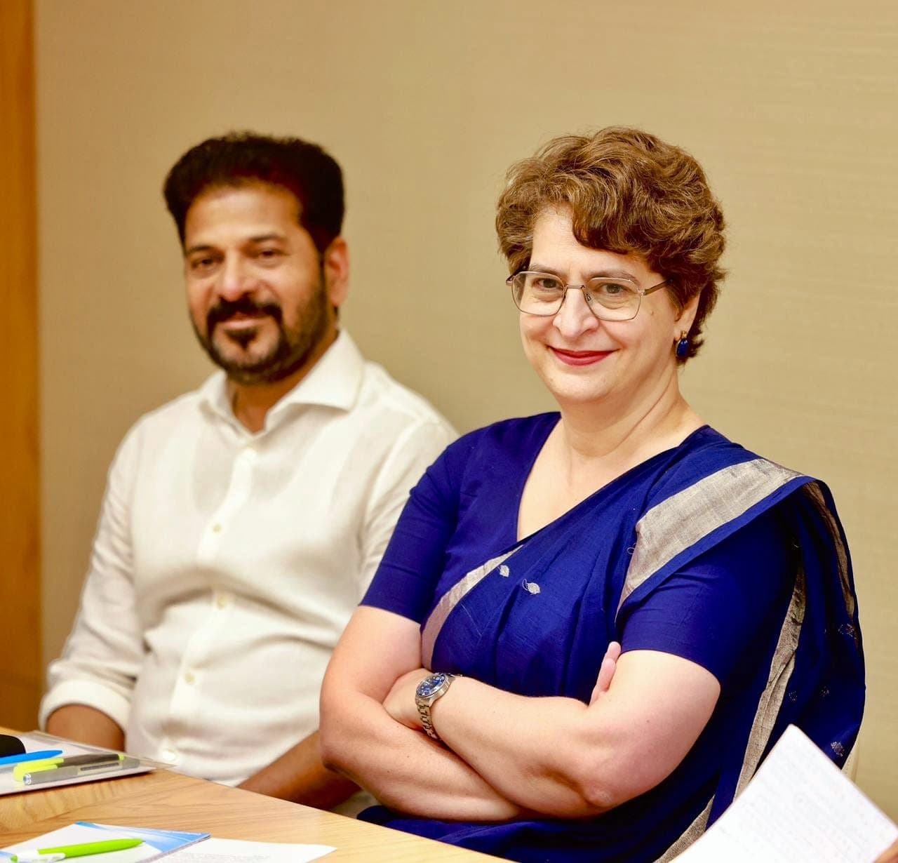 CM Revanth Reddy Participates in CWC Meeting