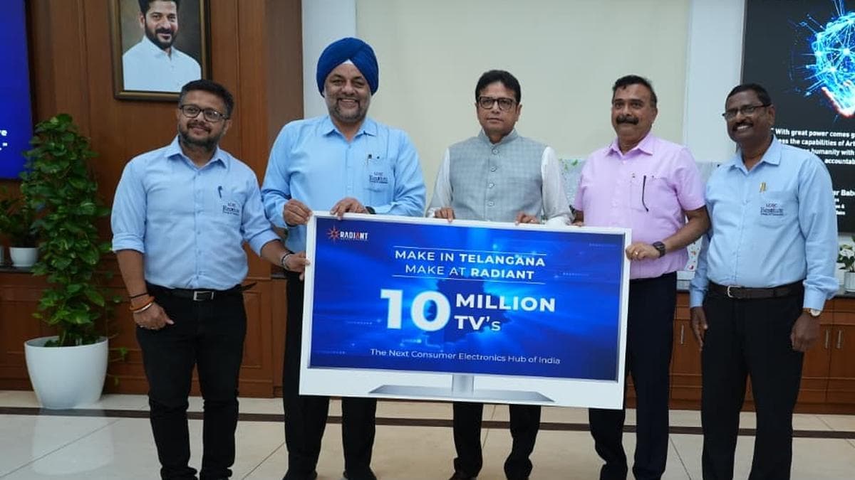 Telangana Aims to Become a Global Hub in Electronics Manufacturing- Minister Sridhar Babu