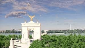 A huge victory arch in Washington.. Trump's plan revealed