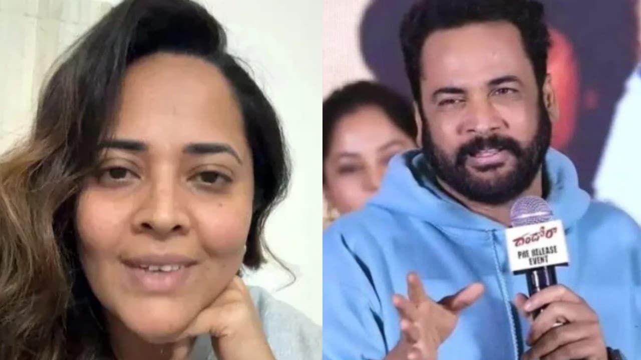 Sivaji’s Created Saree – Anasuya Takes a Sarcastic Dig