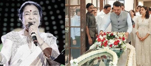 Singer Asha Bhosle's funeral today