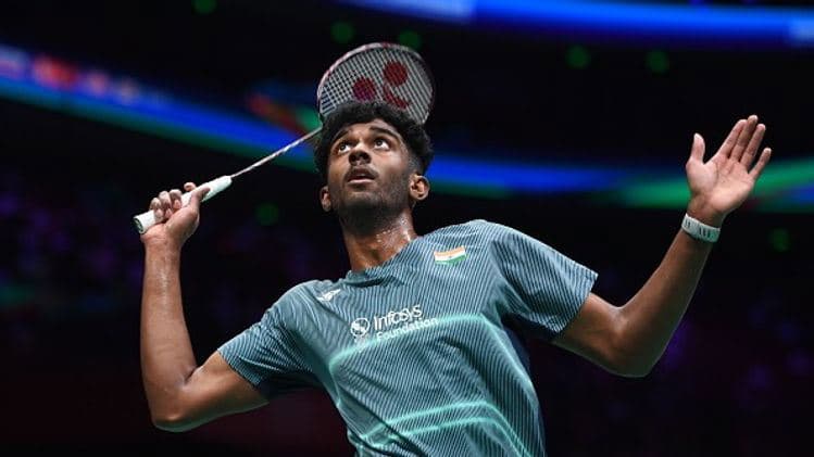 Ayush Shetty narrowly misses out on gold