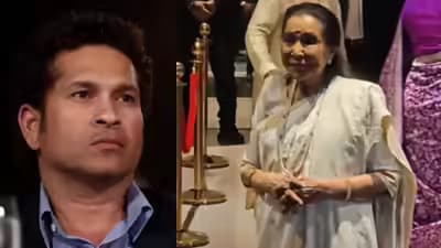 Sachin Tendulkar Breaks Down at Asha Bhosle’s Funeral in Mumbai!