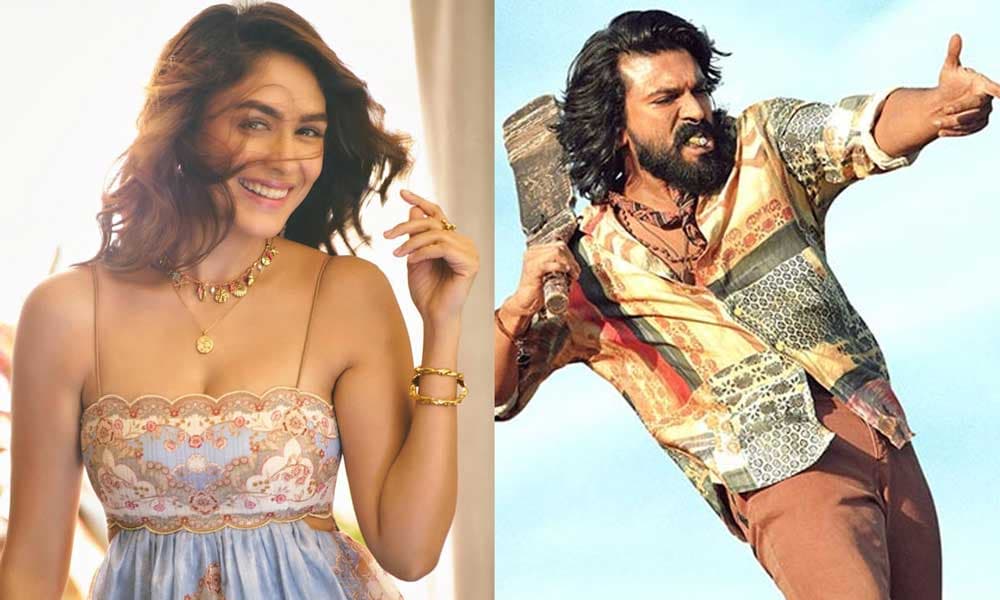 Is Mrunal Thakur Finalized for a Special Song in Peddi?