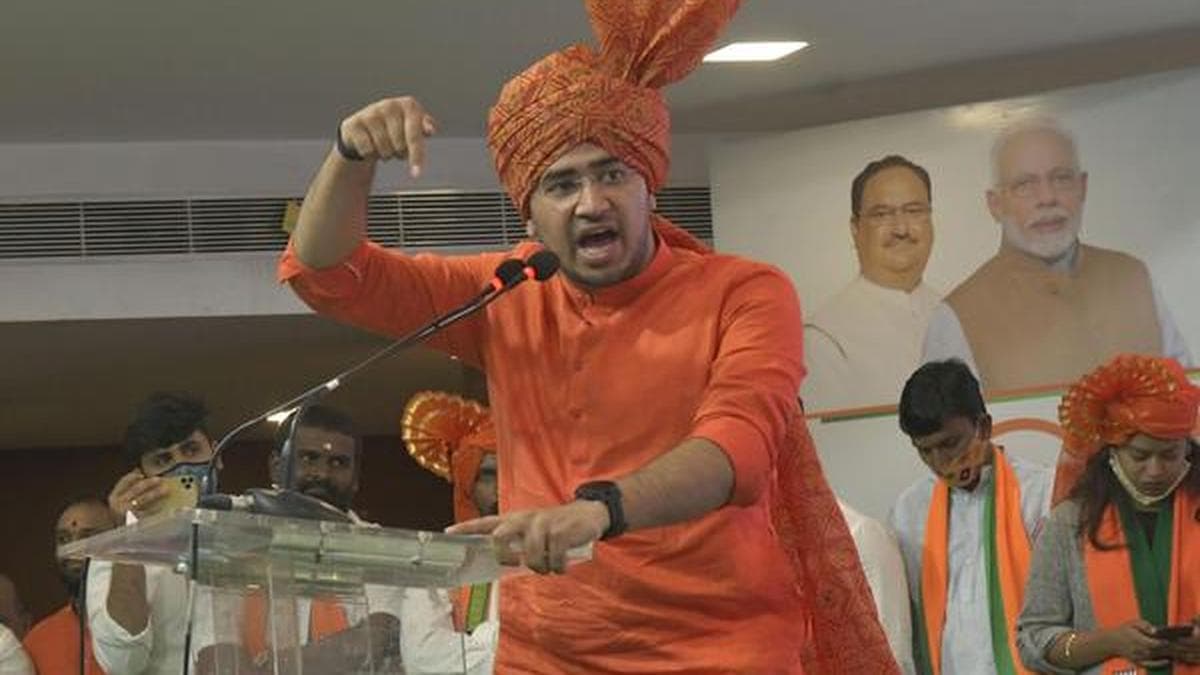 Tejasvi Surya’s Remarks on Telangana Spark Controversy