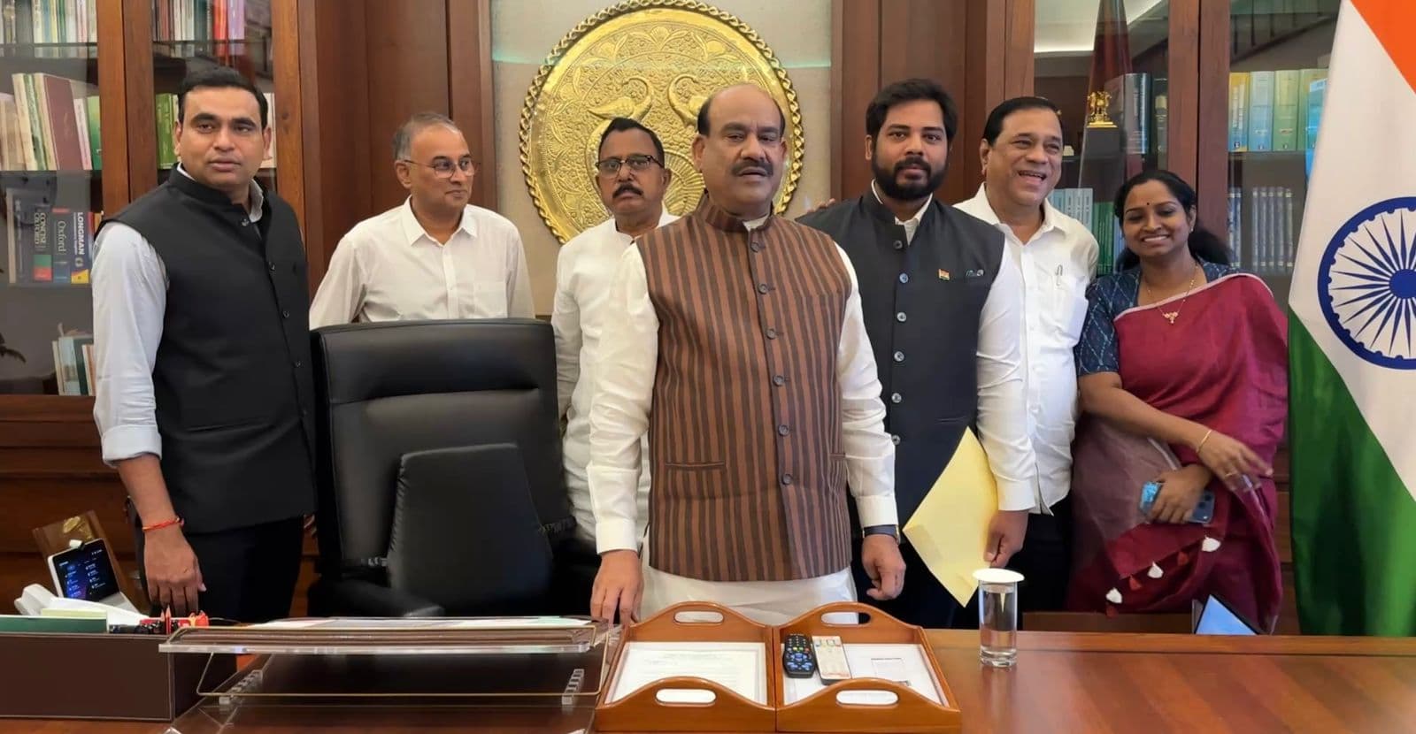 Telangana Pride Non-Negotiable: Peddapalli MP Gaddam Vamsi Krishna Meets Speaker!