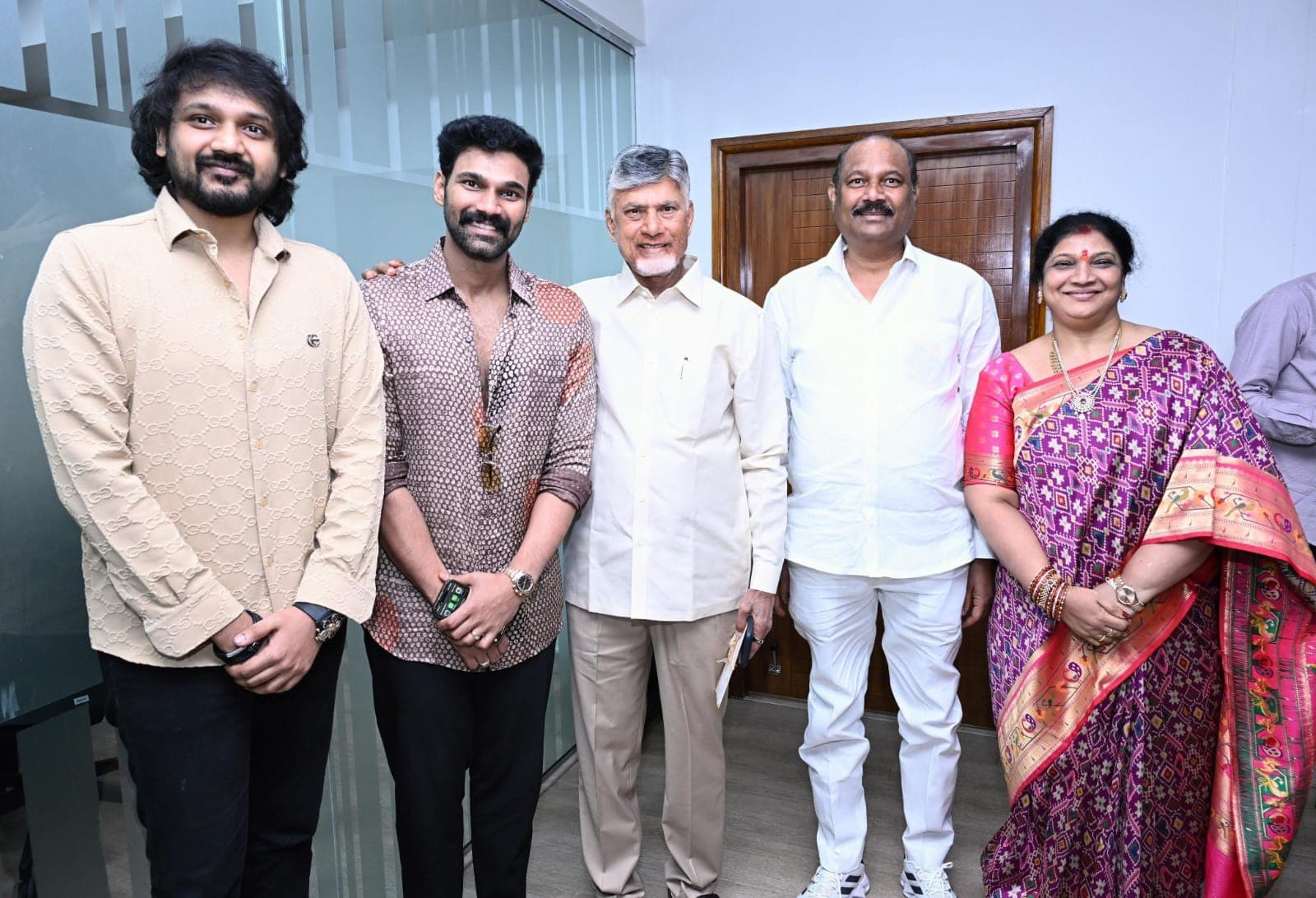Bellamkonda Family Extends Invitation to AP CM Chandrababu Naidu