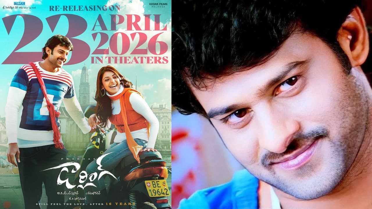 Prabhas’ Classic “Darling” Re-Release Gets Massive Response.. Advance Bookings Rock!